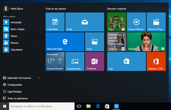 Como editar o menu Iniciar do Windows 10 e deixá-lo perfeito Captura-de-tela-2015-07-28-as-101049
