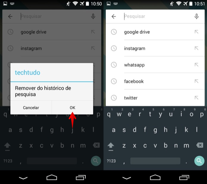 Apagar Historico De Pesquisa No Instagram Como Apagar O Historico De Pesquisas Do Android Na Barra De Buscas