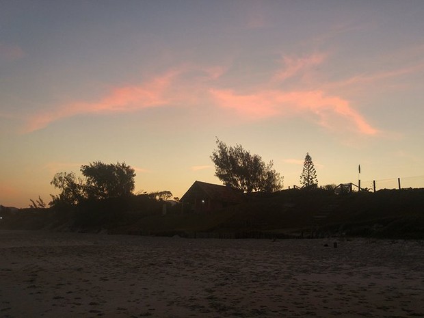Outubro termina com sol entre nuvens e máxima de 29ºC em SC (Foto: Carolina Lopes/G1)