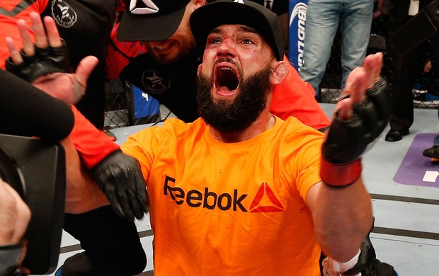 UFC 171 Johny Hendricks (Foto: Agência Getty Images)