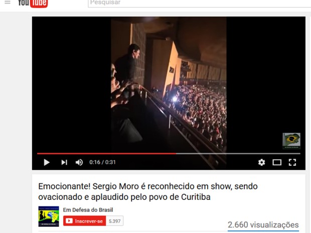 moro show - VEJA VÍDEO: Sérgio Moro é ovacionado por plateia durante show da banda Capital Inicial