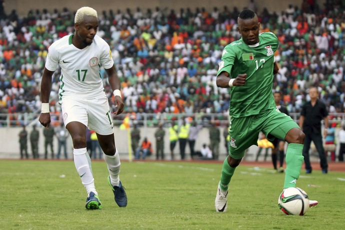 Nigéria x Zâmbia Eliminatórias Europa Copa do Mundo 2018 (Foto: AFP)