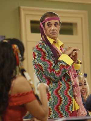 Marcos Caruso como Seu Peru (Foto: Raphael Dias/Gshow)