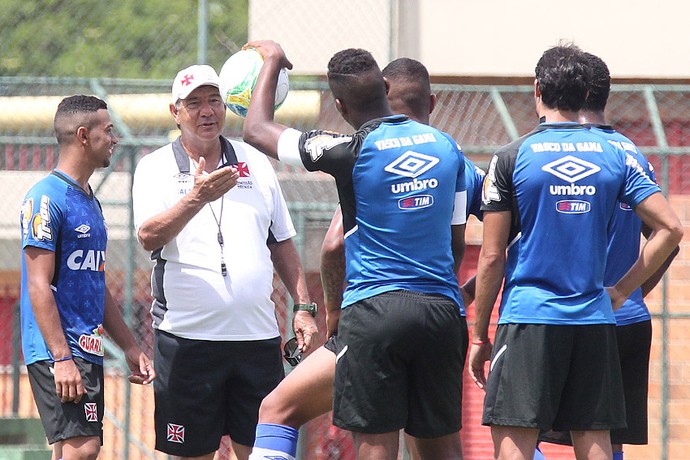 Joel treino do vasco (Foto: Marcelo Sádio / vasco.com.br)