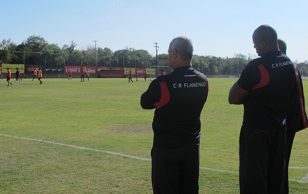 Treino do Flamengo (Foto: Janir Júnior / Globoesporte.com)