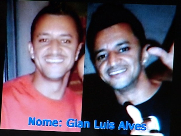 Gian Luis está foragido, polícia pede ajuda da população para encontrá-lo (Foto: Reprodução/InterTV)