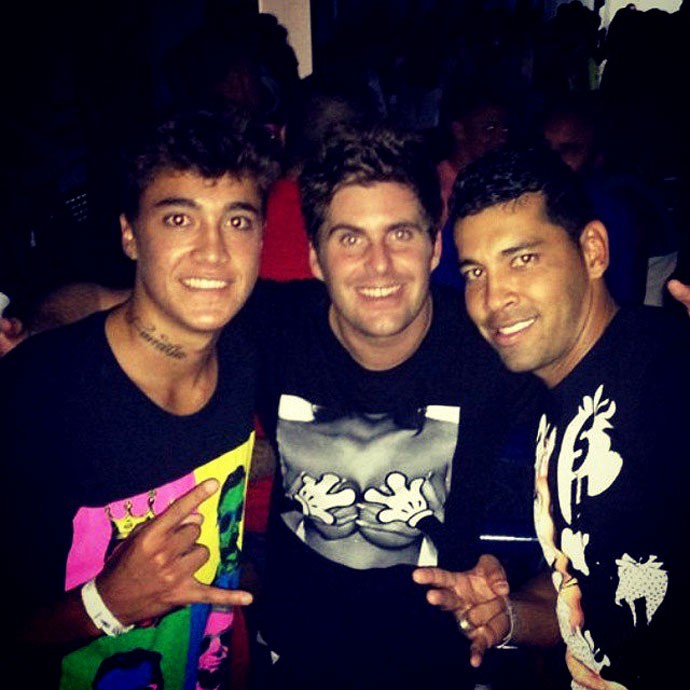 INSTAGRAM - André Santos ao lado de Romarinho (Foto: Reprodução / Instagram) INSTAGRAM - André Santos ao lado de Romarinho (Foto: Reprodução / Instagram)
