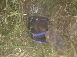 Recém-nascido encontrado morto em Quipapá (Foto: Divulgação/ Polícia Militar)
