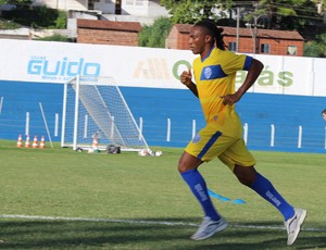 Jean Cléber, volante do CSA (Foto: Caio Lorena / GloboEsporte.com) Jean Cléber, volante do CSA (Foto: Caio Lorena / GloboEsporte.com)
