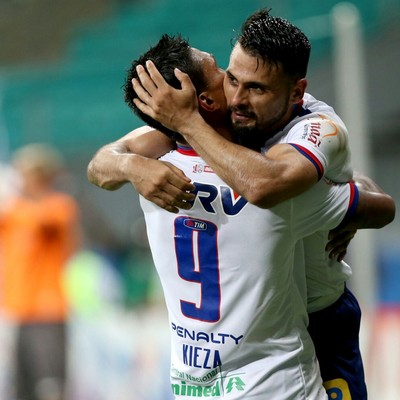 kieza; bahia; Maxi Biancucchi (Foto: Felipe Oliveira / Divulgação / EC Bahia) kieza; bahia; Maxi Biancucchi (Foto: Felipe Oliveira / Divulgação / EC Bahia)