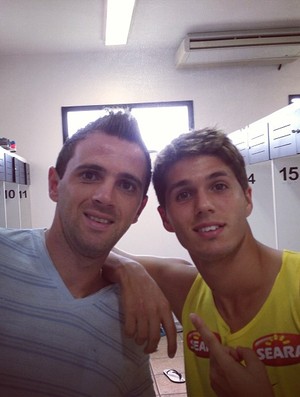 Patito e Montillo, no Santos (Foto: Reprodução / Instagram)