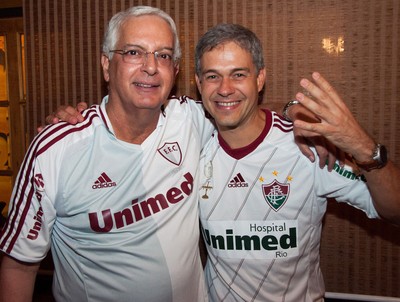 FUTEBOL - FLUMINENSE - Peter Siemsen e Celso Barros (Foto: Nelson Perez / Fluminense FC)