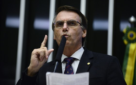 O deputado federal Jair Bolsonaro (Foto: Nilson Bastian/Câmara dos Deputados)