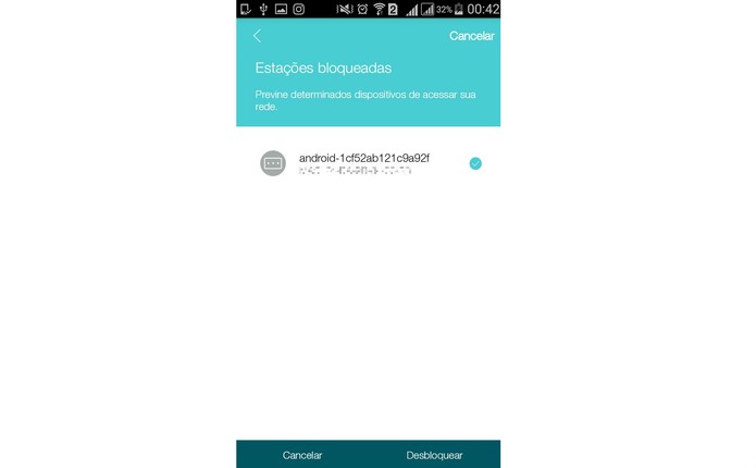 Selecione quais dispositivos quer desbloquear e liberar acesso ao Wi-Fi (Foto: Reprodução/Isabela Giantomaso)