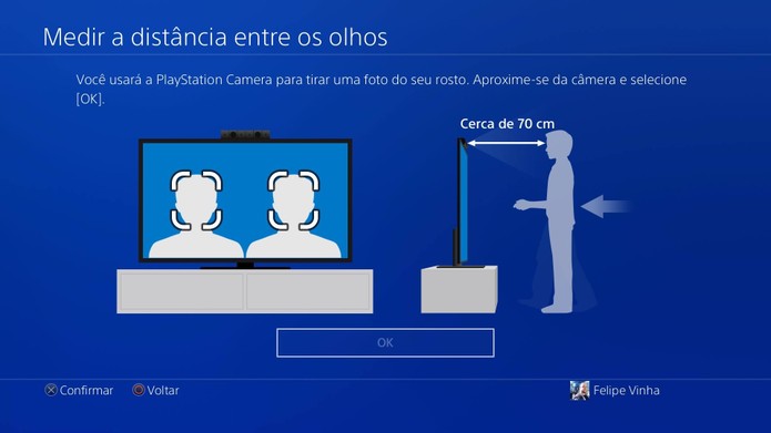 Como configurar e melhorar os gráficos e visual do PS VR (Foto: Reprodução/Felipe Vinha)
