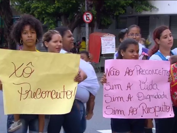 Mães de bebês com microcefalia denunciam preconceito (Foto: Reprodução/TV Globo)