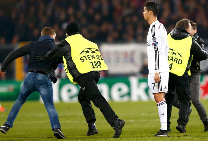 Cristiano Ronaldo, Basel X Real Madrid (Foto: Agência Reutes)