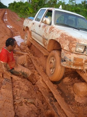 Equipe do Sipam tem dificuldades no acesso ao município de Lábrea,AM  (Foto: Divulgação/Sipam)