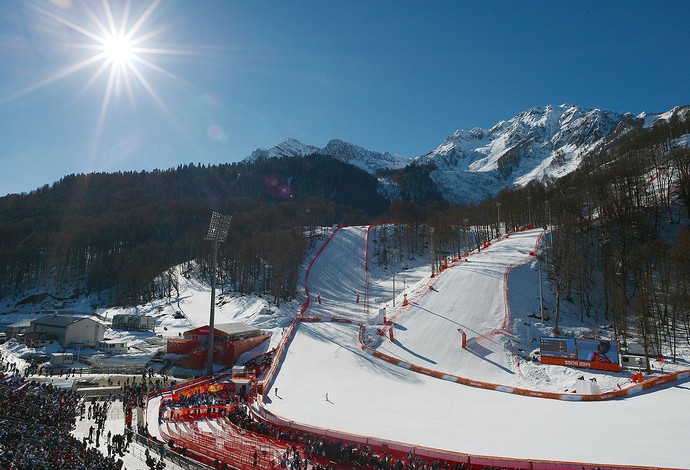 pista Sochi dia de sol (Foto: AFP)