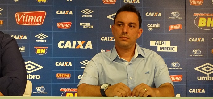 Klauss Camara, diretor de futebol do Cruzeiro (Foto: Ana Laura Bernardes)