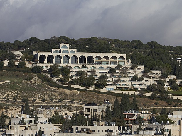 universidade mórmon Brigham Young em Jerusalém (Foto: Ariel Schalit/AP)