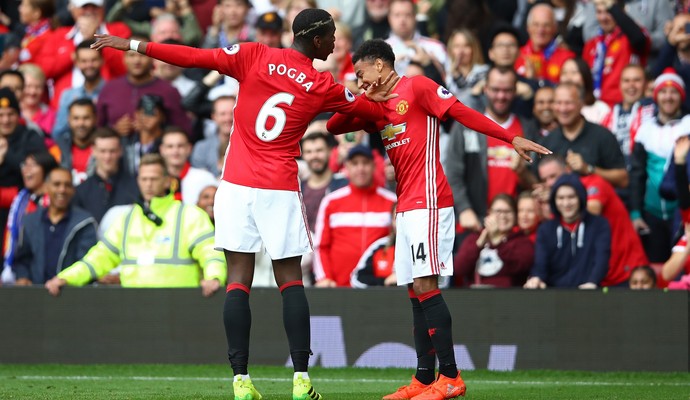 Pogba Lingard gol Manchester United (Foto: Getty Images)