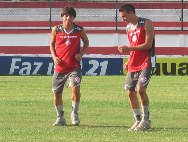 Gabriel Galhardo thiago Galhardo Bangu (Foto: Rafael Cavalieri/Globoesporte.com)