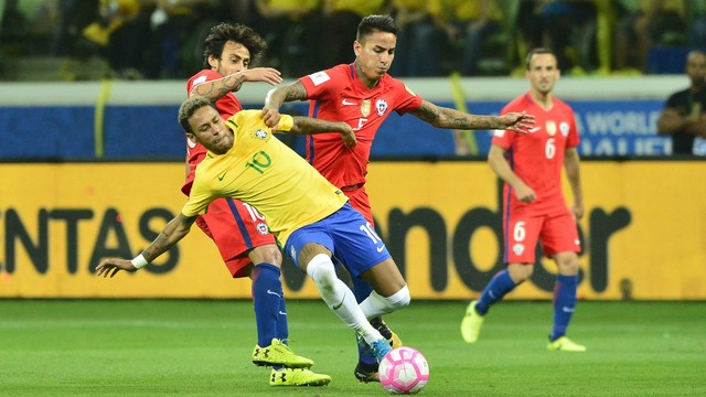 rib9618 NySOHA3 - Brasil fecha as eliminatórias com vitória por 3 a 0 e elimina o Chile