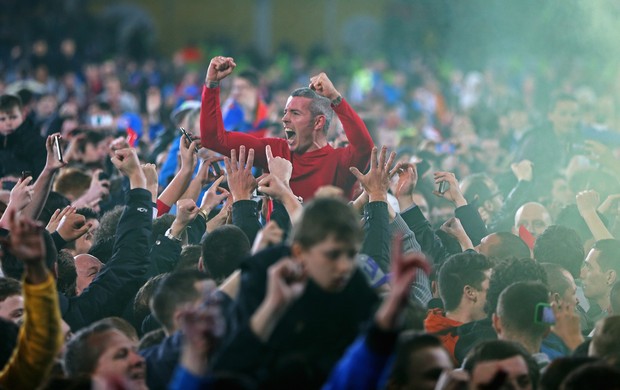Cardiff City comemoração (Foto: Getty Images)