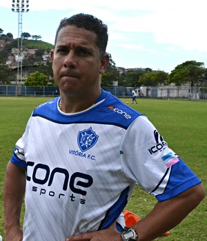 Emerson Silva, treinador do Vitória-ES (Foto: Richard Pinheiro/Globoesporte.com)