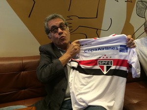 Carlos Miguel Aidar, presidente São Paulo (Foto: Marcelo Hazan)