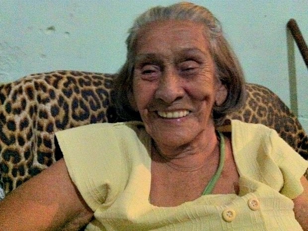 D. Vitália comemora 90 anos neste domingo, dia das mães (Foto: Mônica Dias/G1 AM)