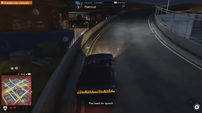 Séries de TV também são lembradas em Watch Dogs 2 (Foto: Reprodução/Felipe Demartini)