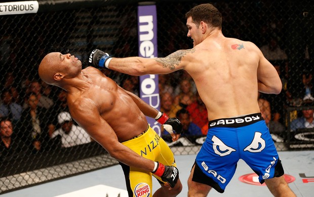 Anderson Silva x Chris Weidman UFC 162 (Foto: Getty Images)