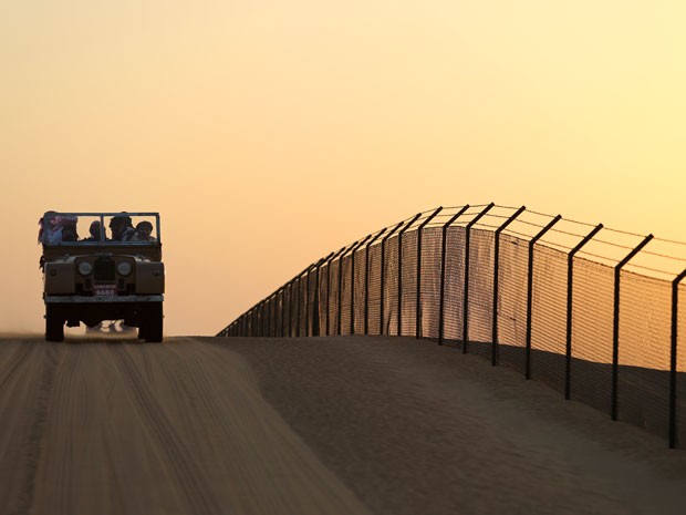 Sem dúvidas o deserto de Dubai conquistou a todos! (Foto: Isabella Pinheiro/Gshow)