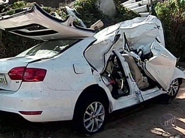 Sete das oito vítimas de acidente em Jundiaí são de Campinas (Foto: Reprodução EPTV)