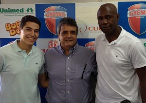 Murilo, Bueno e Bernardo são os nomes diretoria do Grêmio Prudente (Foto: Mateus Tarifa)