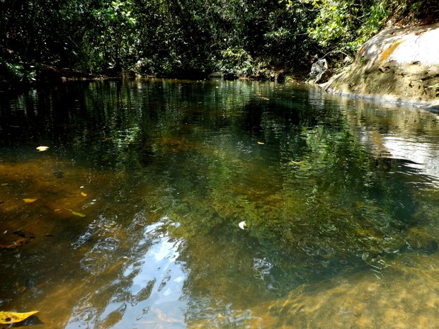 Rios e córregos com águas cristalinas estão entre os principais atrativos para os visitantes de Corguinho (Foto: Roberto Kelsson/Arquivo Pessoal) Rios e córregos com águas cristalinas estão entre os principais atrativos para os visitantes de Corguinho (Foto: Roberto Kelsson/Arquivo Pessoal)