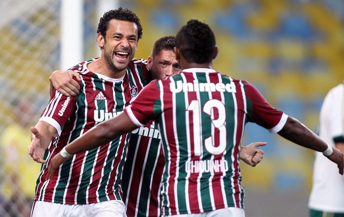Fluminense x Palmeiras - Gol de Fred (Foto: Photocamera)