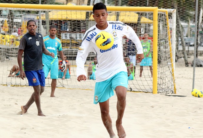 Mauricinho Vasco futebol de areia seleção brasileira (Foto: Rodrigo Molina)