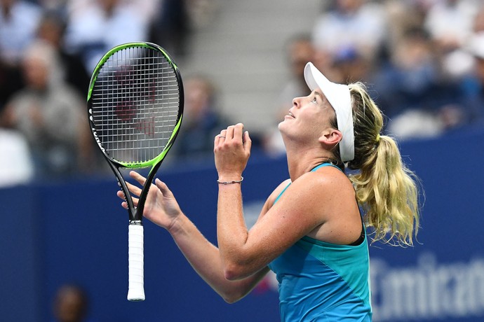 Coco Vandeweghe bate Karolina Pliskova no US Open (Foto: Jewel SAMAD / AFP)