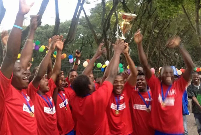 Seleção haitiana, campeã da Copa do Mundo dos Refugiados