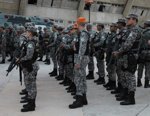 Força Nacional em São Luís (Foto: O Estado)