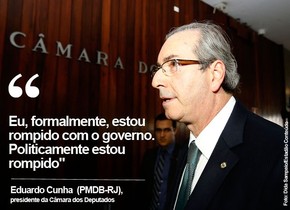 Eduardo Cunha Frases Do Deputado Ao Anunciar Rompimento Com Governo Politica G1