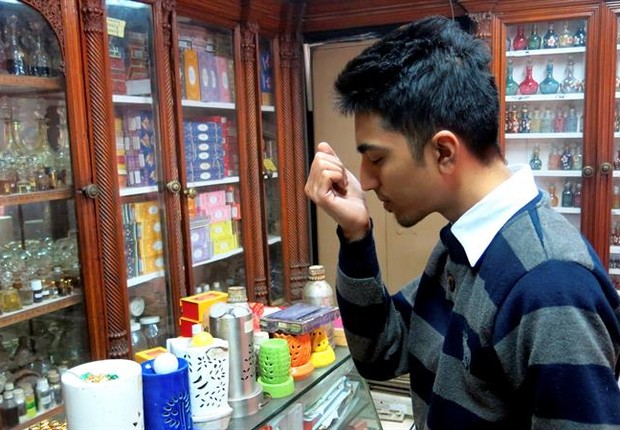 Perfumaria Gulab Singh Johrimal, dedicada a perfumes tradicionais indianos  (Foto: EFE)