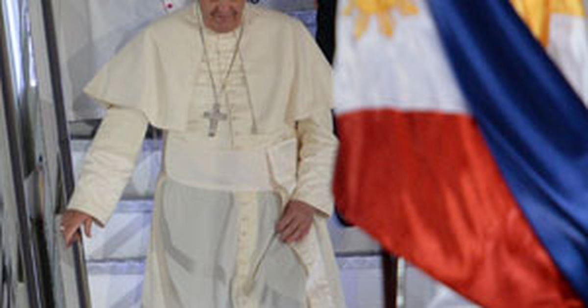 G1 Papa Francisco chega a Manila e inicia visita às Filipinas