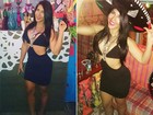 Solteira, ex-BBB Priscila Pires usa pretinho sensual para badalar