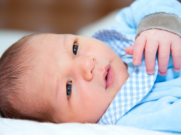 João, hoje com 3 meses, é o terceiro filho do empresário João Bosco, após vasectomia (Foto: Arquivo pessoal)