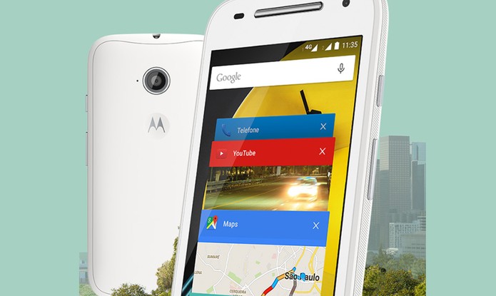 Novo Moto E oferece três opções com diferentes preços e funções (Foto: Divulgação/Motorola)