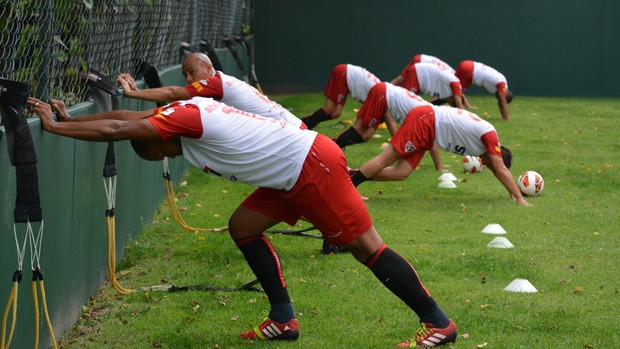 Grupo São Paulo treino CT (Foto: Site Oficial / saopaulofc.net)